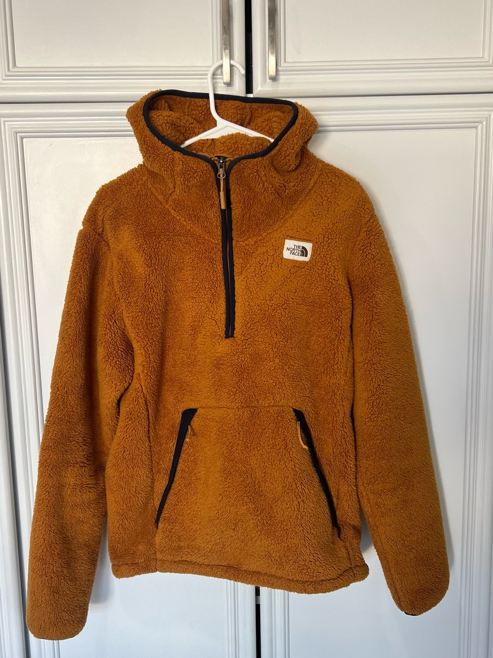 The North Face Brown Sherpa Fleece Hoodie